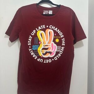 Dutch Bros Burgundy Tee